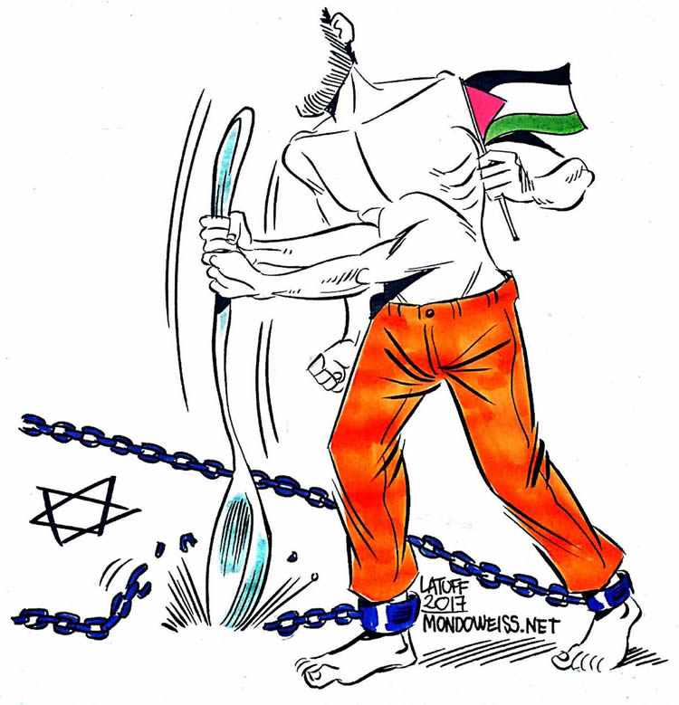 Llamamiento a la Solidaridad con Prisioneros Palestinos y detenidos en huelga de hambre en las cárceles israelíes